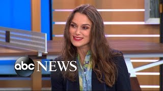 Keira Knightley reveals she only watched Love Actually once 15 years ago [upl. by Atsirk]