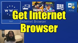 How to Get Internet Browser on PS4 [upl. by Samuel]