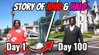 The TRAGIC Story of JDub and Halo in GTA 5 RP [upl. by Evot]