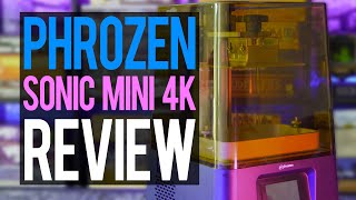 Phrozen Sonic Mini 4K Highest Resolution Budget Resin 3D Printer Yet [upl. by Edmon]