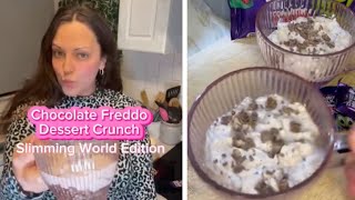 Make a nice chocolate Freddo dessert crunch with me  Slimming world edition [upl. by Bloem]