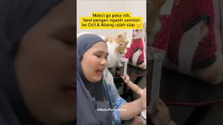 Makci ga peka 😒😭😭 makci pororo ocil farel drama humor ngakak kucinglucu shorts subscribe [upl. by Nicholle]