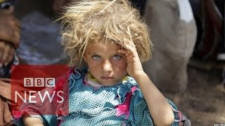 Who are the Yazidis In 60 seconds  BBC News [upl. by Keslie]