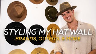 My Hat Wall How to Style Brands amp More [upl. by Stiegler]