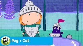 PEG  CAT  Peg the Bold and Brave Sir Cat  PBS KIDS [upl. by Shane]