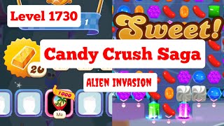 Candy Crush Saga Level 1730  Hard Level [upl. by Frohman]