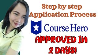 How to apply as a tutor in Course Hero 2021 [upl. by Yenttihw]