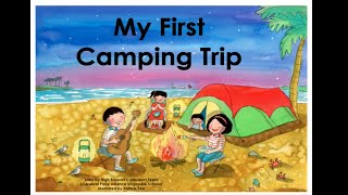 My First Camping Trip Sensory Story  Audio Book [upl. by Tammany414]