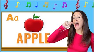 Phonics Song for Children Official Video Alphabet Song  Letter A Sounds  Signing for babies ASL [upl. by Ellata849]