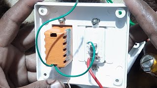 how to Fan regulator connection with hand regulator installation [upl. by Adnoral]