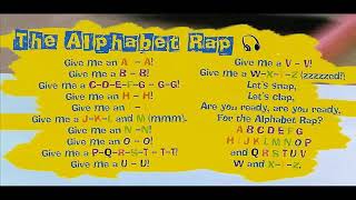 The Alphabet rap [upl. by Nnalatsyrc]