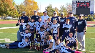 Highlights from Lafayette broncho bowl the touchdown was the very first play of the championship [upl. by Octavie98]