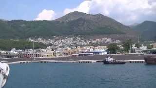 Ankunft in Igoumenitsa Schiff [upl. by Htrahddis]