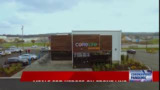 Corelife offers frontline workers discounts and free meals [upl. by Eeznyl]