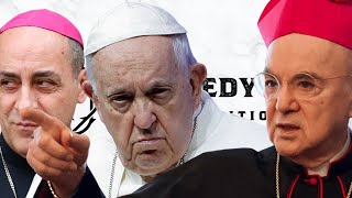 Bishop Vigano calls for the ARREST of Pope Francis and Cardinal Fernandez by the Swiss Guard [upl. by Natek]