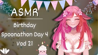 ASMR Vod 21 Birthday SpoonAThon Day 4BendingSilverSpoons [upl. by Rosecan]