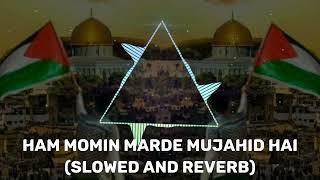 Ham Momin Marde Mujahid Hai  Slowed And Reverb  masjideaqsa trending naatsharif [upl. by Ssenav650]