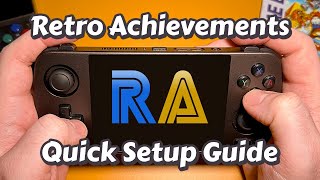 Retro Achievements Quick Setup Guide [upl. by Leggat]