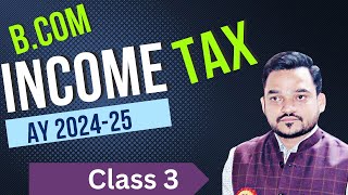 Bcom Income tax  AY 202425 Lectures 3 Residential Status [upl. by Lynn798]