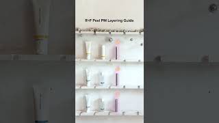 Layering Skincare with RF MultiAcid Enzyme Peel shorts howto skincare [upl. by Aiksas477]