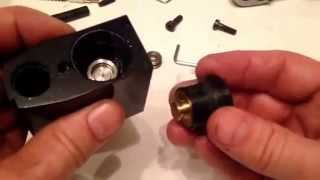 Weihrauch HW100 regulator adjustment guide part 1  fitting guage [upl. by Otokam]