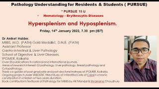 Pursue 15 U UploadedHypersplenism and Hyposplenism [upl. by Weigle184]