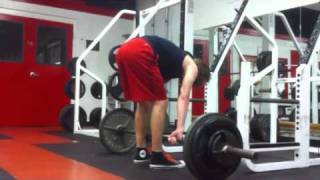 255lb deadlift bad form [upl. by Zetnwahs660]