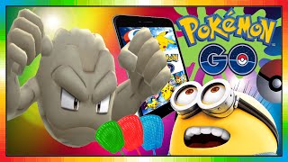 Pokemon go play  Kleinstein  Geodude  Racaillou [upl. by Eniahs]