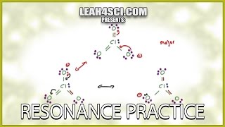 Resonance Structures Practice Problems in Organic Chemistry [upl. by Norval]