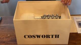 Miniature COSWORTH V8 engine unboxing [upl. by Adliwa94]