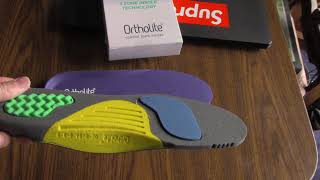 Ortholite Insoles Most Comfortable Shoe Product Ever [upl. by Anelaj]