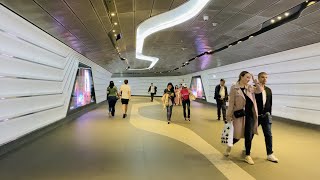 Australia  Walking tour from Wynyard Station to Barangaroo  Sydney May 2022 [upl. by Penrose491]