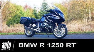 BMW R 1250 RT Essai en POV de la luxueuse routière AutoMotocom [upl. by Dadirac]