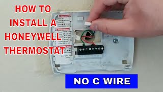 How to install a Thermostat Cwire adapter [upl. by Naul]