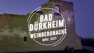 Weinbergnacht 2023 in Bad Dürkheim an der Weinstrasse [upl. by Goodhen231]