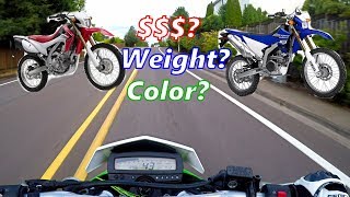 Why I Chose the KLX250 Over Other 250s  Comparison Review [upl. by Nebeur]