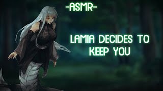 ASMR ROLEPLAY ♡lamia decides to keep you♡ binauralF4A [upl. by Trela]