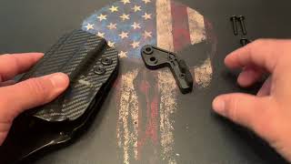 IWB KYDEX Holster Claw Kit Installation  Rounded Gear Concealment Express [upl. by Devin]