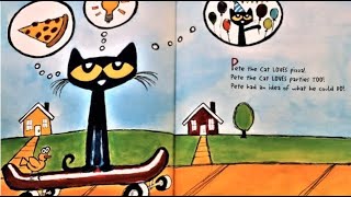 Read Aloud  Pete the Cat and the Perfect Pizza Party  Fun Kids Book [upl. by Grantham]