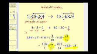 Dividing Decimals [upl. by Annuahs]