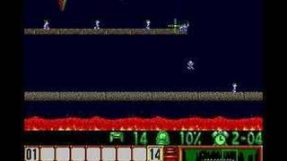 Lemmings  Fun Level 13 Solution [upl. by Cavanagh87]