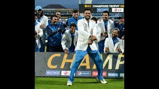 Virat Kholi Dances On Field to Celebrate CricketBuzz [upl. by Gulick102]