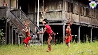 Tari Mandau Kalimantan Tengah Mandau Dance Central Kalimantan [upl. by Tanah]