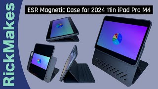 ESR Magnetic Case for 2024 11in iPad Pro M4 [upl. by Wehttam]