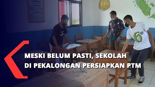 Meski Belum Pasti Sekolah di Pekalongan Persiapkan PTM [upl. by Arraet]