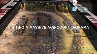 Visiting a massive 4000model Agincourt diorama [upl. by Nyluqcaj]