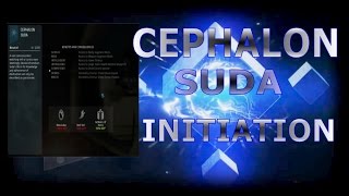 WARFRAME CEPHALON SUDA INITIATION [upl. by Krissie987]