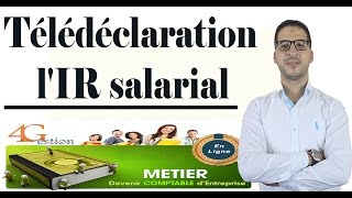 Télédéclaration lIR salarial en ligne [upl. by Sidonius171]