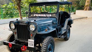 MAHINDRA JEEP CJ3B 4X4  ORIGINAL JEEP [upl. by Carlisle]