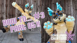 How to 3 Build Lucus the Kemono Fox Deer Fursuit  Part 05  Fursuit head [upl. by Sal543]